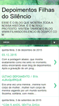 Mobile Screenshot of filhasdosilencio2.blogspot.com
