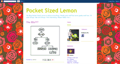 Desktop Screenshot of pocketsizedlemon.blogspot.com