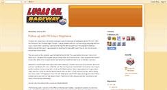 Desktop Screenshot of itgwithlucasoilraceway.blogspot.com