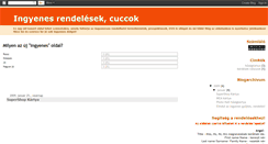 Desktop Screenshot of ingyentermekek.blogspot.com