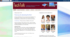 Desktop Screenshot of cpstechtalk.blogspot.com