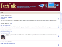 Tablet Screenshot of cpstechtalk.blogspot.com