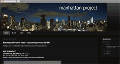 Desktop Screenshot of new-manhattan-project.blogspot.com