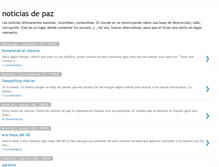Tablet Screenshot of noticiasde-paz.blogspot.com