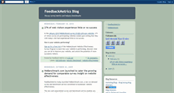 Desktop Screenshot of feedbackmetrics.blogspot.com