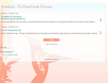 Tablet Screenshot of fertilizer-flower.blogspot.com