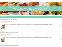 Tablet Screenshot of micocinaeschicunini.blogspot.com