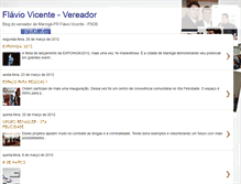 Tablet Screenshot of flaviovicente45.blogspot.com