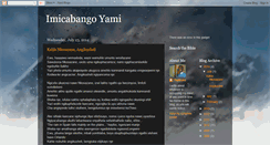 Desktop Screenshot of amakhuze.blogspot.com