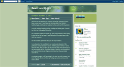Desktop Screenshot of beadznquiltz.blogspot.com