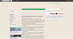 Desktop Screenshot of calescopio.blogspot.com