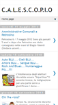 Mobile Screenshot of calescopio.blogspot.com