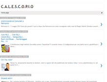 Tablet Screenshot of calescopio.blogspot.com