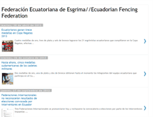 Tablet Screenshot of esgrimaecuador.blogspot.com