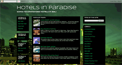 Desktop Screenshot of hotelinparadise.blogspot.com