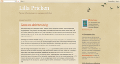 Desktop Screenshot of lillapricken.blogspot.com