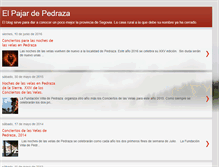 Tablet Screenshot of elpajardepedraza.blogspot.com