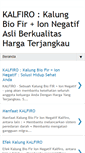 Mobile Screenshot of kalfiro.blogspot.com