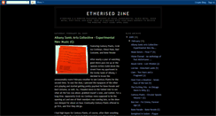 Desktop Screenshot of etherisedzine.blogspot.com