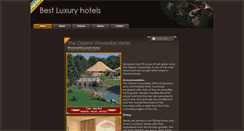 Desktop Screenshot of luxuryhotelsinpak.blogspot.com