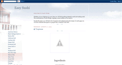 Desktop Screenshot of easy-sushi.blogspot.com