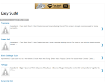 Tablet Screenshot of easy-sushi.blogspot.com