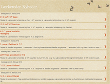 Tablet Screenshot of lerkeredennyheder.blogspot.com