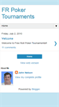 Mobile Screenshot of frpokertournaments.blogspot.com