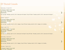 Tablet Screenshot of canadarvrental.blogspot.com