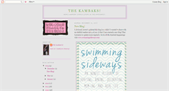 Desktop Screenshot of kambaks.blogspot.com