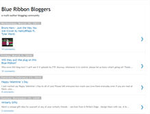 Tablet Screenshot of blueribbonbloggers.blogspot.com