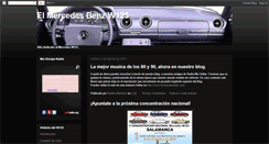 Desktop Screenshot of mercedes-w123.blogspot.com