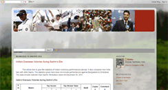 Desktop Screenshot of madhu-cricketfan.blogspot.com