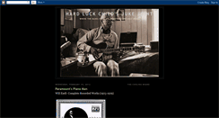 Desktop Screenshot of hardluckchild.blogspot.com