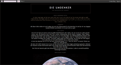 Desktop Screenshot of die-umdenker.blogspot.com