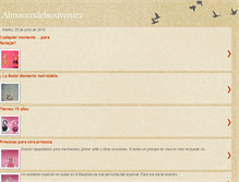 Tablet Screenshot of almacendelsouvenir2.blogspot.com