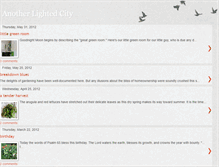 Tablet Screenshot of anotherlightedcity.blogspot.com