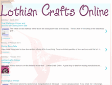 Tablet Screenshot of lothiancrafts.blogspot.com