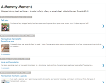 Tablet Screenshot of amommymoment.blogspot.com