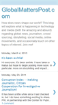 Mobile Screenshot of globalmatterspost.blogspot.com