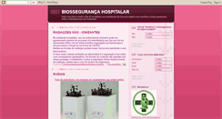 Desktop Screenshot of biossegurancahospitalar.blogspot.com