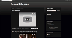 Desktop Screenshot of peleas-callejeras.blogspot.com