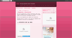 Desktop Screenshot of pasamosdetodo.blogspot.com