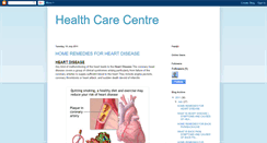 Desktop Screenshot of healthcarecentre.blogspot.com