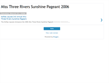 Tablet Screenshot of misstrspageant.blogspot.com