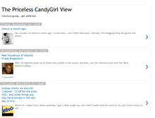 Tablet Screenshot of candygirlviews.blogspot.com