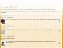 Tablet Screenshot of dicas-miro.blogspot.com