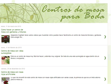 Tablet Screenshot of centrosdemesaparaboda.blogspot.com