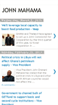 Mobile Screenshot of johnmahama.blogspot.com