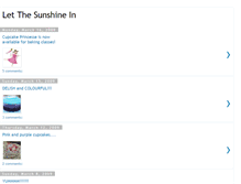 Tablet Screenshot of letthesunshinein4ever2.blogspot.com